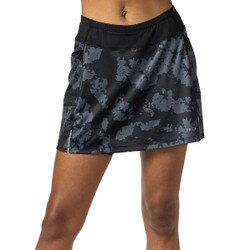 Terry Trixie Skort Women's in Black Floral